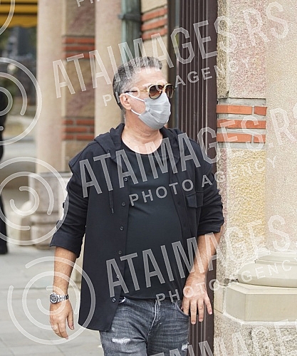 Funeral of songwriter and hitmaker Marina Tucakovic at the New Cemetery.Sahrana tekstopisaca i hitmejkerke Marine Tucakovic na Novom groblju.