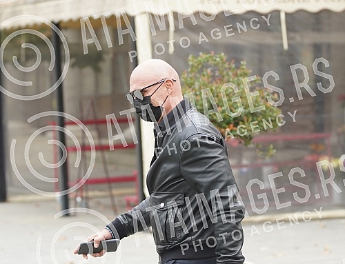 Funeral of songwriter and hitmaker Marina Tucakovic at the New Cemetery.Sahrana tekstopisaca i hitmejkerke Marine Tucakovic na Novom groblju.
