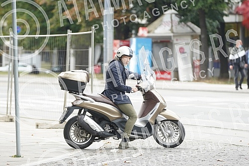 Funeral of songwriter and hitmaker Marina Tucakovic at the New Cemetery.Sahrana tekstopisaca i hitmejkerke Marine Tucakovic na Novom groblju.