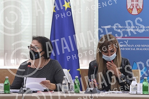 The Ministry of Human and Minority Rights and Social Dialogue, in cooperation with the German Organization for International Cooperation GIZ, organized the second meeting of the Special Working Group for drafting the text of the Draft Strategy for Pr