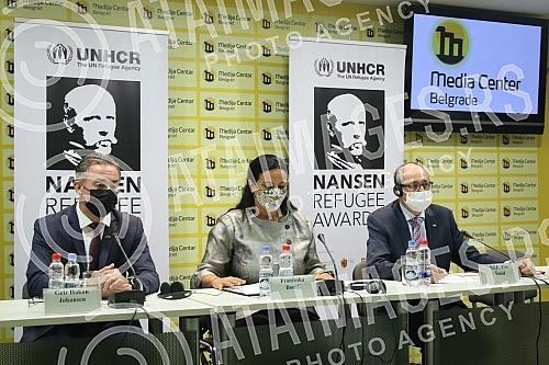 Presentation of the regional winner of the Nansen Prize awarded by the United Nations High Commissioner for Refugees (UNHCR), and the prize is for the first time to be awarded to a winner from Serbia and the entire Western Balkans region.Predstavlj