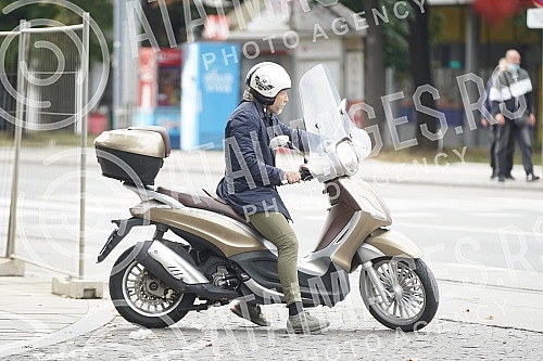 Funeral of songwriter and hitmaker Marina Tucakovic at the New Cemetery.Sahrana tekstopisaca i hitmejkerke Marine Tucakovic na Novom groblju.