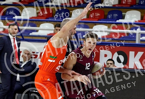 ABA League, 18th round FMP vs Cedevita Olimpija (Slovenia) held in FMP hall.18 kolo ABA lige izmedju KK FMP i KK Cedevita Olimpija odigrana u hali FMP.