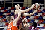 ABA League, 18th round FMP vs Cedevita Olimpija (Slovenia) held in FMP hall.18 kolo ABA lige izmedju KK FMP i KK Cedevita Olimpija odigrana u hali FMP.