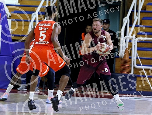 ABA League, 18th round FMP vs Cedevita Olimpija (Slovenia) held in FMP hall.18 kolo ABA lige izmedju KK FMP i KK Cedevita Olimpija odigrana u hali FMP.