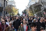 Several thousand citizens gathered for the fifth protest 
