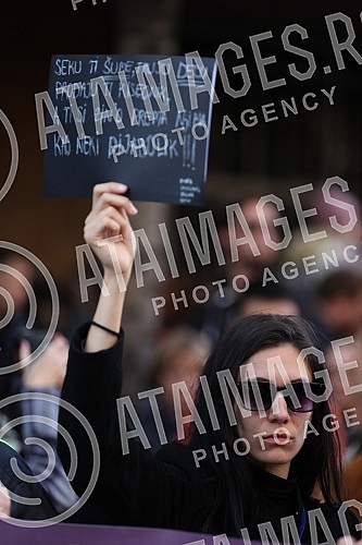 Several thousand citizens gathered for the fifth protest 