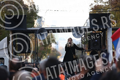 Several thousand citizens gathered for the fifth protest 