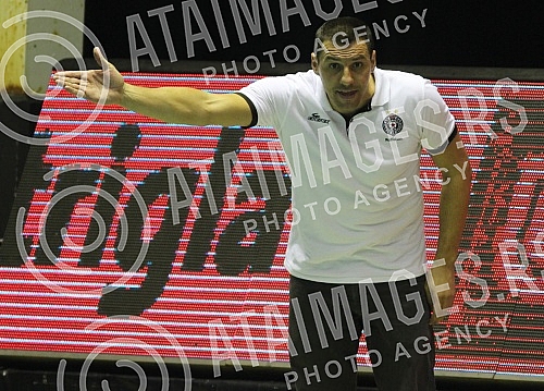 Utakmica osmog (8.) kola Regionalne Triglav Lige u vaterpolu odigrana na bazenu SRC Banjica izmedju VK Partizan Raiffeisen (Beograd/Srbija) i PVK Jadran Carine (Herceg Novi/Montenegro).