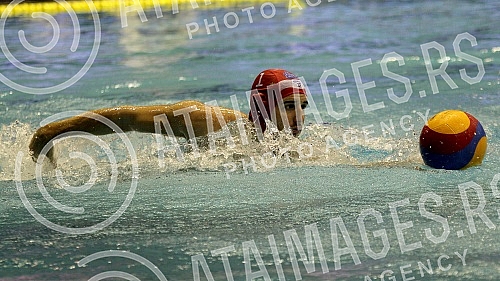 Utakmica osmog (8.) kola Regionalne Triglav Lige u vaterpolu odigrana na bazenu SRC Banjica izmedju BVK Crvena zvezda (Beograd/Srbija) i VK Jug Croatia osiguranje (Dubrovnik/Croatia).