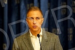 Deputy Prime Minister and Minister of Defense Dr. Nebojsa Stefanovic held a press conference at the House of the Serbian Army.Potpredsednik Vlade i ministar odbrane dr Nebojsa Stefanovic odrzao je u konferenciju za medije u Domu Vojske Srbije.