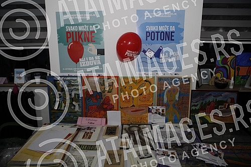 As part of the Belgrade Festival for Mental Health, which took place in Dorcol, Miljenko Dereta, as part of the 