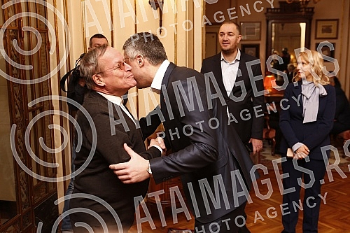 The ceremony on the occasion of the official start of the campaign of the Serbian Movement Dveri and the Patriotic Bloc and Savindan - the celebration of the Serbian Movement Dveri was held at the Aero Club.Svecanost povodom zvanicnog pocetka kampa