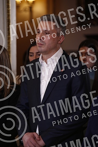 The ceremony on the occasion of the official start of the campaign of the Serbian Movement Dveri and the Patriotic Bloc and Savindan - the celebration of the Serbian Movement Dveri was held at the Aero Club.Svecanost povodom zvanicnog pocetka kampa