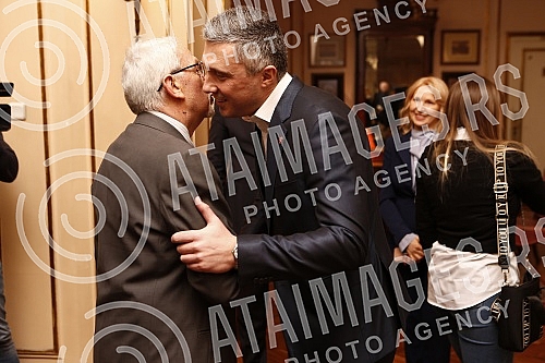 The ceremony on the occasion of the official start of the campaign of the Serbian Movement Dveri and the Patriotic Bloc and Savindan - the celebration of the Serbian Movement Dveri was held at the Aero Club.Svecanost povodom zvanicnog pocetka kampa