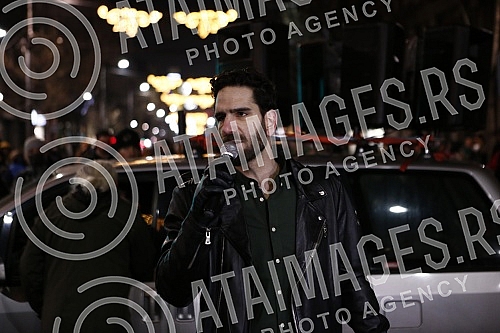 In front of the Presidency, a protest is being held against the excavation of lithium and pine on the territory of the whole of Serbia, under the name 