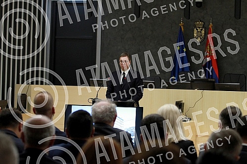 Opening ceremony of the renovated  building of Palace of Justice in Belgrade.Svecano otvaranje renovirane zgrade Palate pravde u Beogradu.