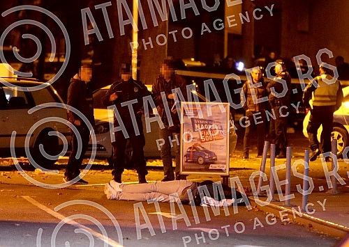 Kickboxer Ljubomir Markovic Kica (37), one of Partizan supporters leaders, was killed at a gas station in Grcic Milenko Street in Vracar.Kik-bokser Ljubomir Markovic Kica (37), jedan od vodja navijaca Partizana, ubijen je na benzinskoj pumpi u Ulici