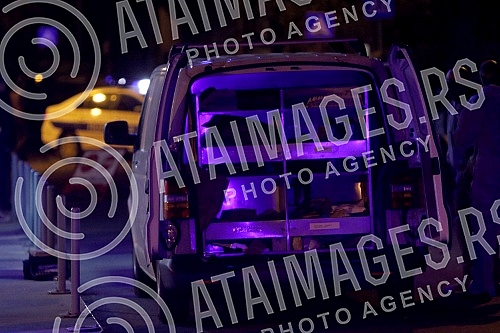 Kickboxer Ljubomir Markovic Kica (37), one of Partizan supporters leaders, was killed at a gas station in Grcic Milenko Street in Vracar.Kik-bokser Ljubomir Markovic Kica (37), jedan od vodja navijaca Partizana, ubijen je na benzinskoj pumpi u Ulici