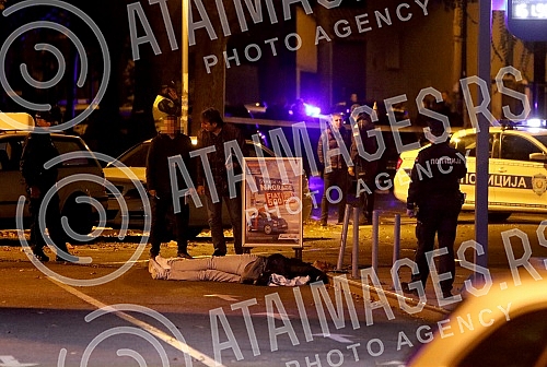 Kickboxer Ljubomir Markovic Kica (37), one of Partizan supporters leaders, was killed at a gas station in Grcic Milenko Street in Vracar.Kik-bokser Ljubomir Markovic Kica (37), jedan od vodja navijaca Partizana, ubijen je na benzinskoj pumpi u Ulici