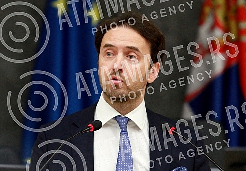 Opening ceremony of the renovated  building of Palace of Justice in Belgrade.Svecano otvaranje renovirane zgrade Palate pravde u Beogradu.