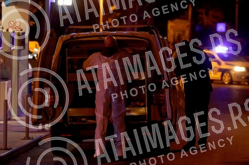 Kickboxer Ljubomir Markovic Kica (37), one of Partizan supporters leaders, was killed at a gas station in Grcic Milenko Street in Vracar.Kik-bokser Ljubomir Markovic Kica (37), jedan od vodja navijaca Partizana, ubijen je na benzinskoj pumpi u Ulici