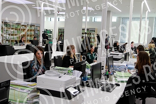 Opening ceremony of the renovated  building of Palace of Justice in Belgrade.Svecano otvaranje renovirane zgrade Palate pravde u Beogradu.