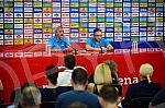 After the completion of the first phase of preparations of the men's basketball A national team, the coach of the Serbian national team, Svetislav Pesic, held a press conference in Stark Arena.Nakon zavrsetka prve faze priprema muske kosarkaske A r