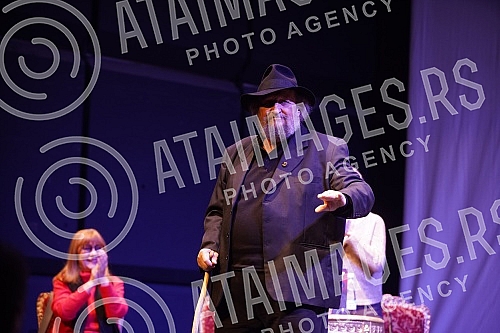 Association of Dramatic Artists of Serbia presented a monograph on the actor Hadzi Petar Bozovic. Udruzenje dramskih umetnika Srbije je predstavilo monografiju o glumcu Hadzi Petru Bozovic.