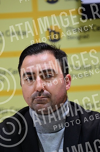 Conference on the occasion of the success of the Serbian national team in taekwondo.Konferencija povodom uspeh srpskih reprezentativaca u tekvondo.