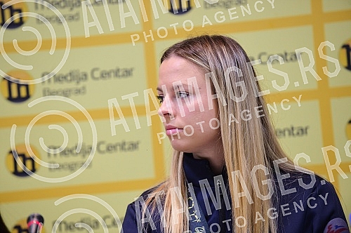 Conference on the occasion of the success of the Serbian national team in taekwondo.Konferencija povodom uspeh srpskih reprezentativaca u tekvondo.