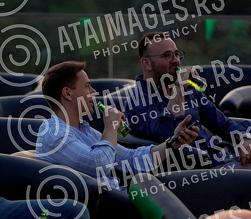 Organized by the Heineken brand, a viewing of the UEFA EURO 2020 final between Italy and England was organized on the roof of the Galerija shopping center, which opened this space for one event for the first time.U organizaciji brenda Heineken orga