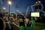 Organized by the Heineken brand, a viewing of the UEFA EURO 2020 final between Italy and England was organized on the roof of the Galerija shopping center, which opened this space for one event for the first time.U organizaciji brenda Heineken orga
