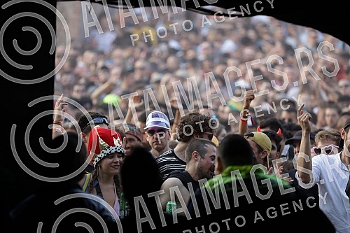 Performance by Nina Kravitz on the third day of the Exit Festival 2021 on the mts Dance stage.Nastup Nine Kravitz treceg dana Exit festivala 2021. na bini mts Dance stage.