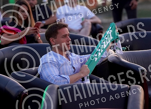Organized by the Heineken brand, a viewing of the UEFA EURO 2020 final between Italy and England was organized on the roof of the Galerija shopping center, which opened this space for one event for the first time.U organizaciji brenda Heineken orga