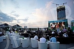 Organized by the Heineken brand, a viewing of the UEFA EURO 2020 final between Italy and England was organized on the roof of the Galerija shopping center, which opened this space for one event for the first time.U organizaciji brenda Heineken orga