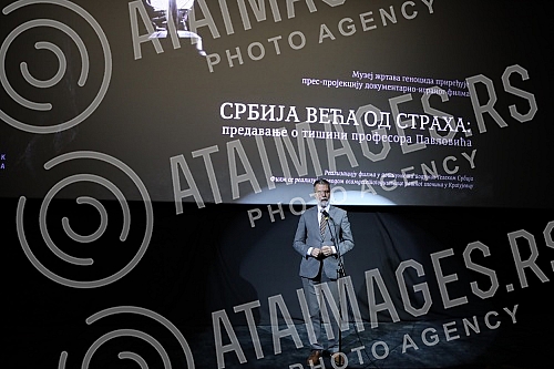 After the press screening of the documentary-feature film 