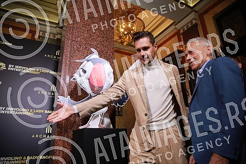 The reception and press conference on the occasion of marking the first year of work in Serbia of the animation studio Iervolino Studios and the promotion of the first animated series, created in cooperation with a strategic partner, Archangel Digita