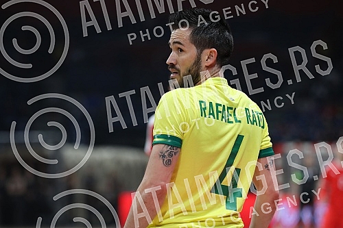 International friendly game futsal 