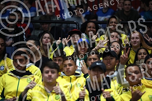International friendly game futsal 