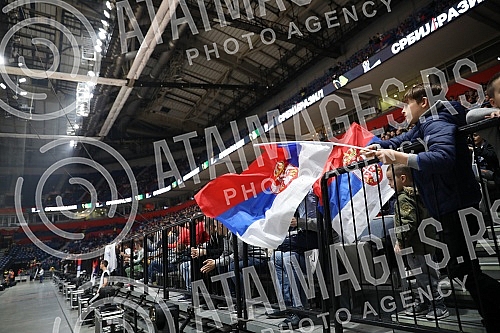 International friendly game futsal 