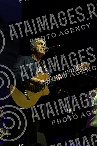 Greek singer Giorgos Dalaras held a concert in the mts hall at the opening of the 23rd edition of the Guitar Art Festival.Grcki pevac Jorgos Dalaras odrzao je koncert u mts dvorani na otvaranju 23. izdanja Guitar Art festivala.
