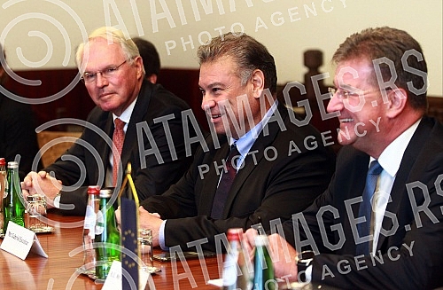 The director of the Office for Kosovo and Metohija of the Government of the Republic of Serbia, Petar Petkovic, met with the EU's special representative for dialogue between Belgrade and Pristina, Miroslav Lajcak, and the deputy assistant secretary f