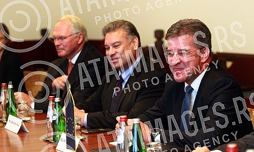 The director of the Office for Kosovo and Metohija of the Government of the Republic of Serbia, Petar Petkovic, met with the EU's special representative for dialogue between Belgrade and Pristina, Miroslav Lajcak, and the deputy assistant secretary f