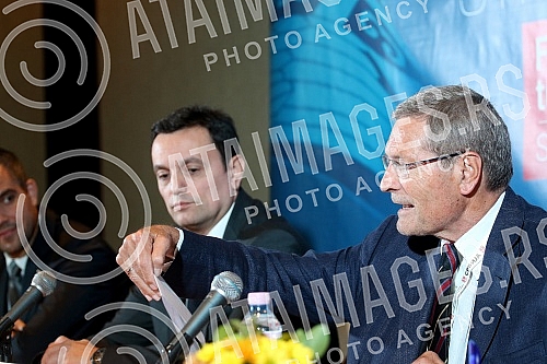 Press conference on the occasion of the 38th AEFCA Symposium.Pres konferencija povodom pocetka 38 AEFCA simpozijuma.