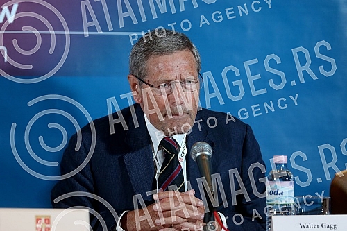 Press conference on the occasion of the 38th AEFCA Symposium.Pres konferencija povodom pocetka 38 AEFCA simpozijuma.