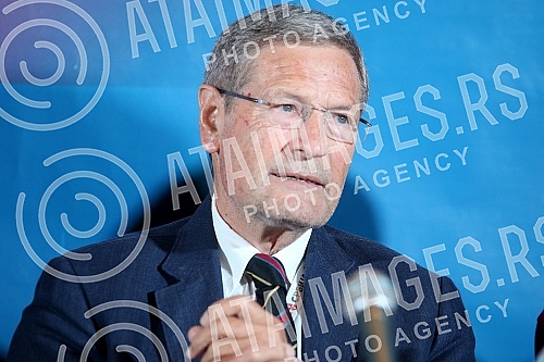 Press conference on the occasion of the 38th AEFCA Symposium.Pres konferencija povodom pocetka 38 AEFCA simpozijuma.