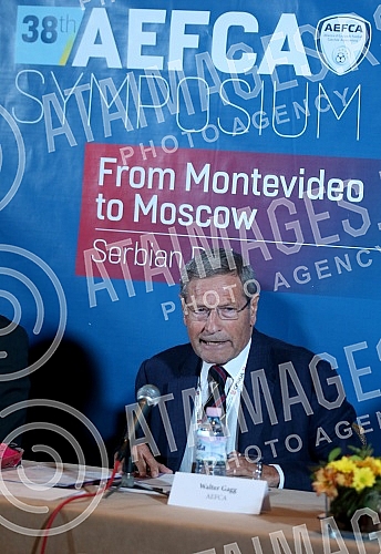 Press conference on the occasion of the 38th AEFCA Symposium.Pres konferencija povodom pocetka 38 AEFCA simpozijuma.