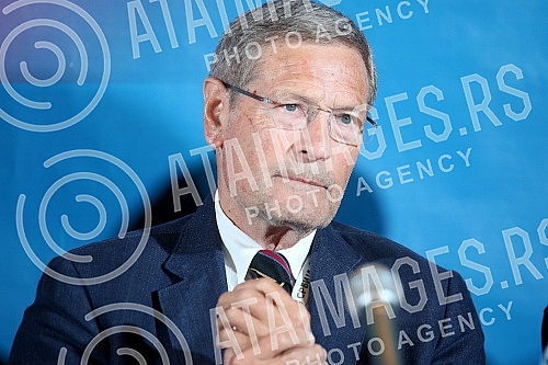 Press conference on the occasion of the 38th AEFCA Symposium.Pres konferencija povodom pocetka 38 AEFCA simpozijuma.