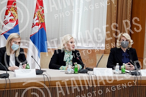 The first meeting of the Working group for the development of the national strategy for the prevention and suppression of violence against women in the family and partnerships 2020-2025 was held at the Palace of Serbia. and the accompanying action pl